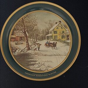 American Homestead Winter Tin